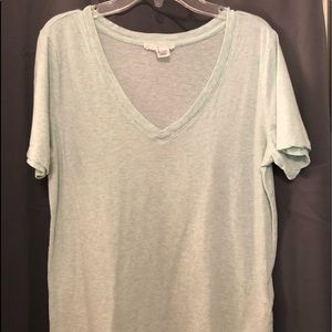 Forever 21 light green v-neck